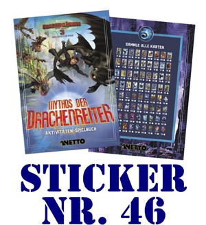 Netto - Mythos der Drachenreiter (2019) "Sticker" - Nr. 46