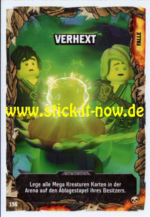 Lego Ninjago Trading Cards - SERIE 6 (2021) - Nr. 196