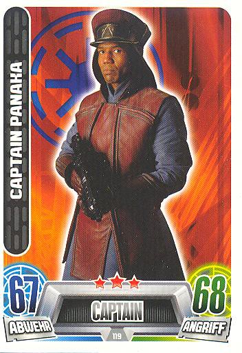 Force Attax Movie Collection - Serie 2 - CAPTAIN PANAKA - Nr. 119