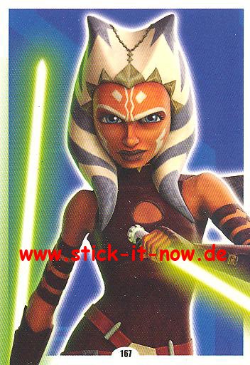 Force Attax - Star Wars - Clone Wars - Serie 4 - STRIKE FORCE - Jedi-Ritter - Nr. 167