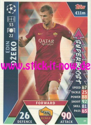 Match Attax CL 18/19 "Road to Madrid" - Nr. 89