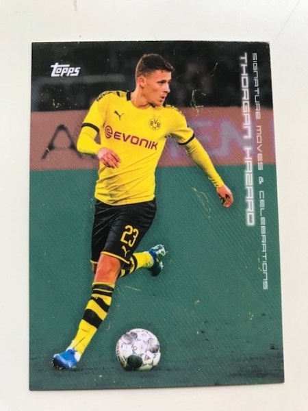 Topps BVB Sammelkarten 2020 - Nr. 34 (Hazard)