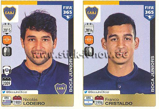 Panini FIFA 365 Sticker - Nr. 95 - 96