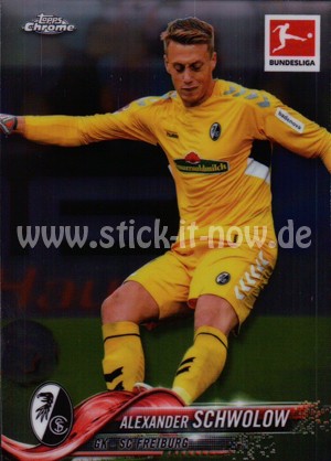 Bundesliga Chrome 18/19 - Alexander Schwolow - Nr. 87