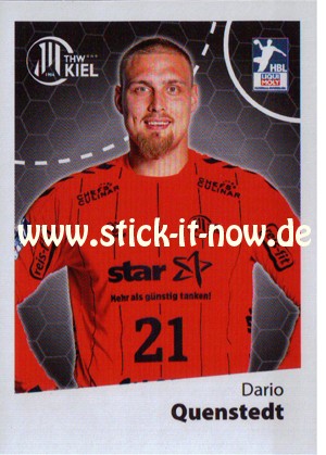LIQUE MOLY Handball Bundesliga Sticker 19/20 - Nr. 325