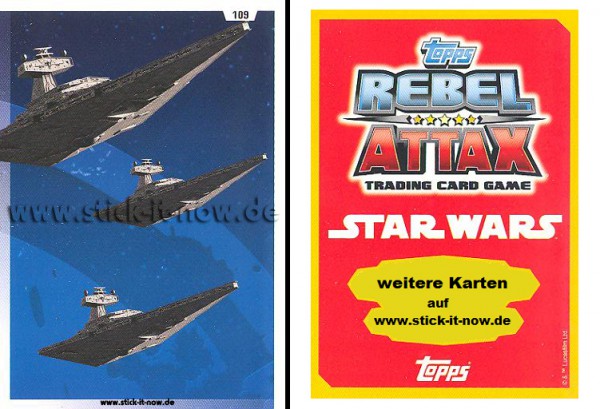 Rebel Attax - Serie 1 (2015) - STRIKE-FORCE - DAS IMPERIUM 1 - Nr. 109