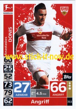 Topps Match Attax Bundesliga 18/19 - Nr. 311