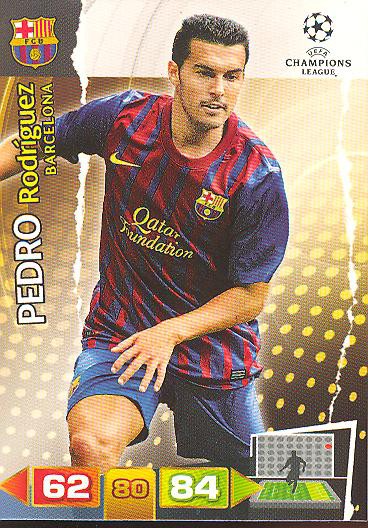 Pedro Rodriguez - Panini Adrenalyn XL CL 11/12 - FC Barcelona