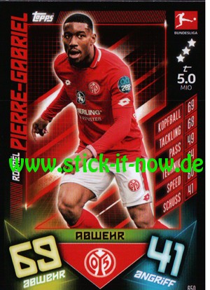 Topps Match Attax Bundesliga 2019/20 "Extra" - Nr. 650