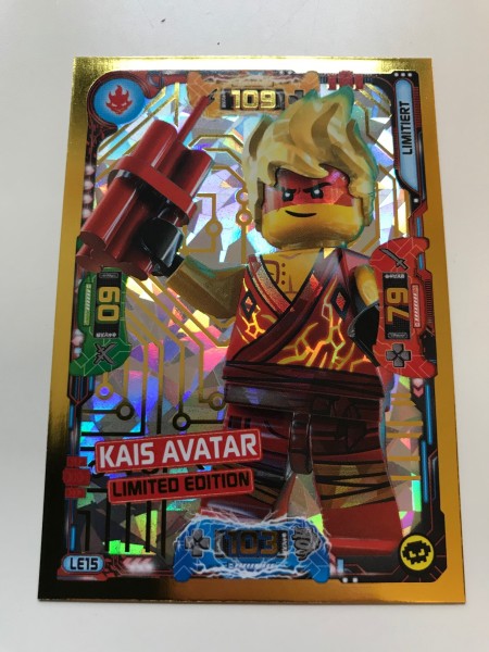 Lego Ninjago Trading Cards - SERIE 5 (2020) - Nr. LE15 ( Limited )