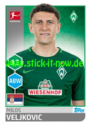 Topps Fußball Bundesliga 17/18 "Sticker" (2018) - Nr. 39