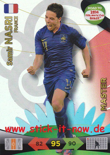 Panini Adrenalyn XL Road to WM 2014 - NASRI - Master