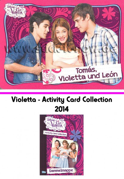Disney Violetta - Activity Cards (2014) - Nr. 34