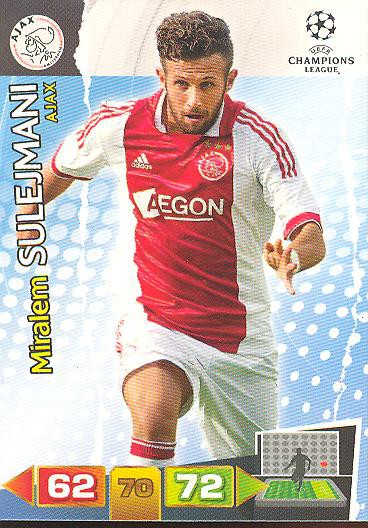 Miralem Sulejmani - Panini Adrenalyn XL CL 11/12 - Ajax Amsterdam