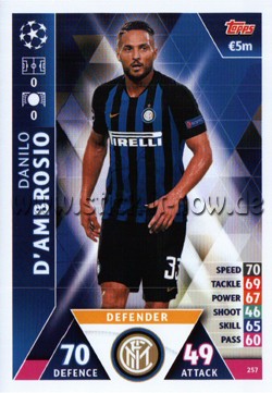 Match Attax Champions League 18/19 - Nr. 257