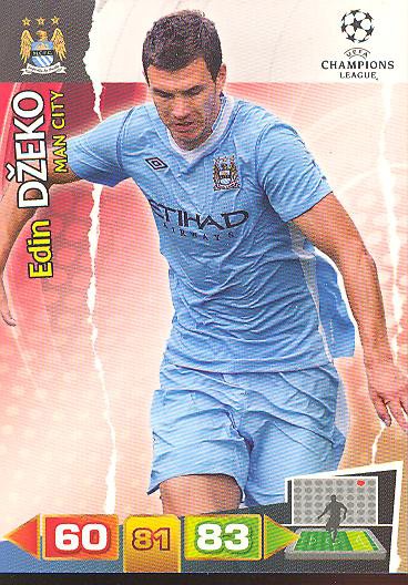 Edin Dzeko - Panini Adrenalyn XL CL 11/12 - Manchester City