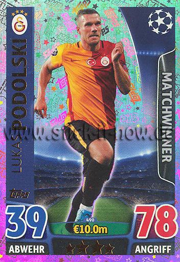 Champions League - Match Attax 15/16 - Nr. 490