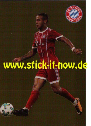 FC Bayern München 17/18 - Sticker - Nr. 89 (Gold-Glitzer)