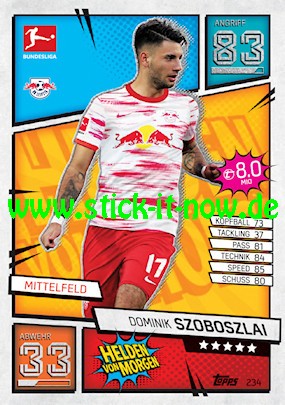 Topps Match Attax Bundesliga 2021/22 - Nr. 234 ( Helden von Morgen )