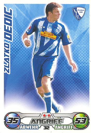 Match Attax 09/10 - ZLATKO DEDIC - VfL Bochum - Nr. 32