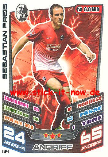 Match Attax 13/14 - SC Freiburg - Sebastian Freis - Nr. 124