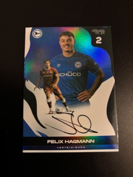 This is Arminia (2025) - On Card Signature - Felix Hagmann 47/70