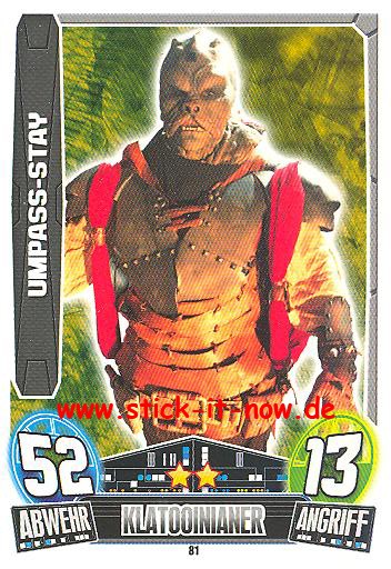 Force Attax Movie Collection - Serie 3 - UMPASS-STAY - Nr. 81