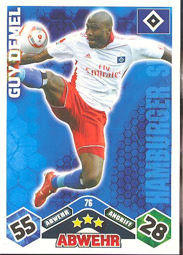 Match Attax 10/11 - GUY DEMEL - 076