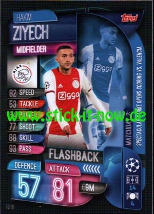 Match Attax Champions League 2019/20 "Extra" - Nr. FB 16