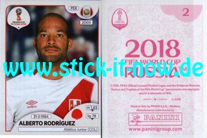 Panini WM 2018 Russland "Sticker" INT/Edition - Nr. 228