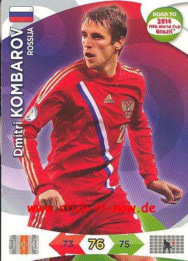 Panini Adrenalyn XL Road to WM 2014 - Dmitri KOMBAROV