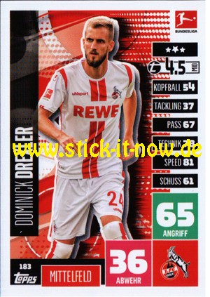 Topps Match Attax Bundesliga 2020/21 - Nr. 183