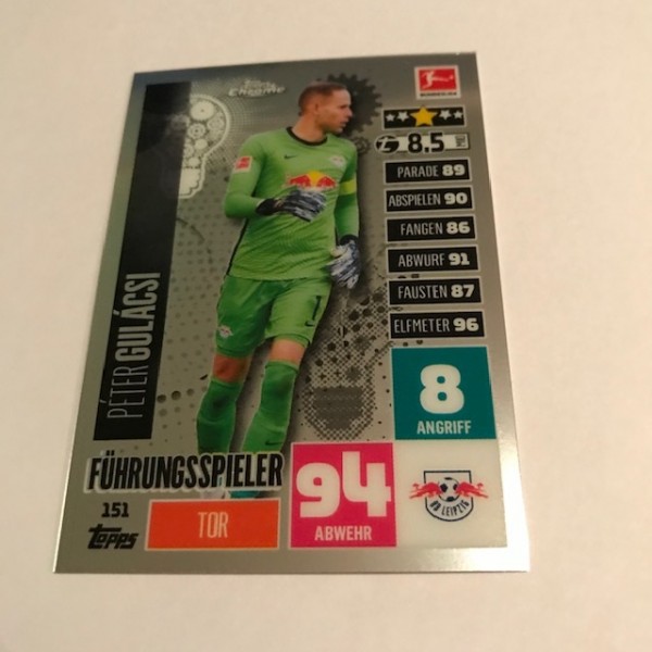 Match Attax BL Chrome 20/21 - Nr. 151 - GULÁCSI