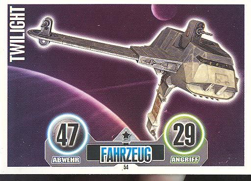 Force Attax - TWILIGHT - Fahrzeug - Die Republik - SERIE 1 (2010)