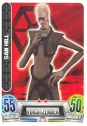 Force Attax Movie Collection - Serie 2 - SAN HILL - Nr. 138