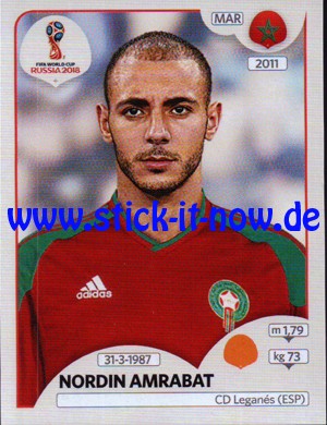 Panini WM 2018 Russland "Sticker" - Nr. 164