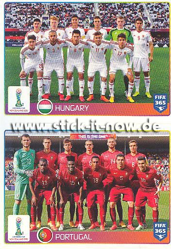 Panini FIFA 365 Sticker - Nr. 39 - 40