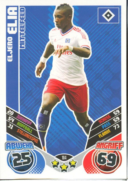 Eljero Elia - Match Attax 11/12