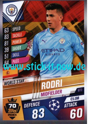 Topps Match Attax 101 (2020) - Nr. W70