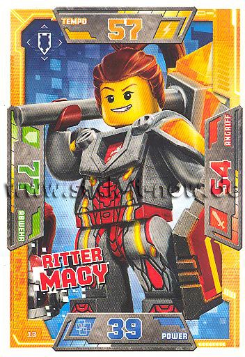 Lego Nexo Knights Trading Cards (2016) - Nr. 13