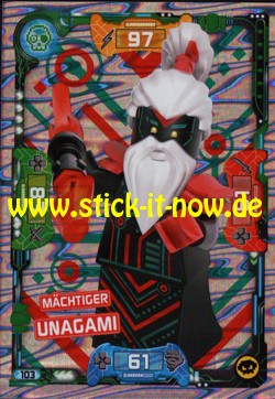 Lego Ninjago Trading Cards - SERIE 5 (2020) - Nr. 103 ( Holofolie )