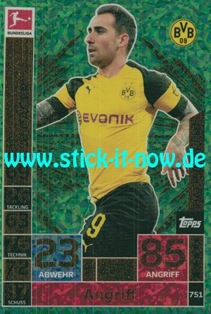 Topps Match Attax Bundesliga 18/19 "Extra" - Nr. 751 (Hattrick-Held)