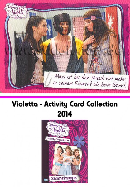 Disney Violetta - Activity Cards (2014) - Nr. 98