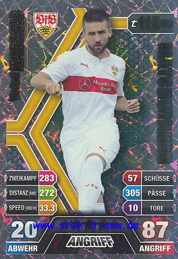 Match Attax 14/15 - Vedad IBISEVIC - VfB Stuttgart - Nr. 375 (MATCHWINNER)