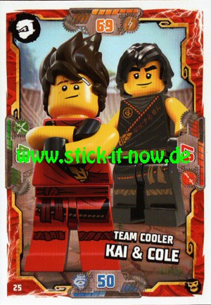 Lego Ninjago Trading Cards - SERIE 6 "Next Level" (2021) - Nr. 25