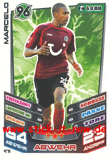 Match Attax 13/14 EXTRA - MARCELO - Nr. 471