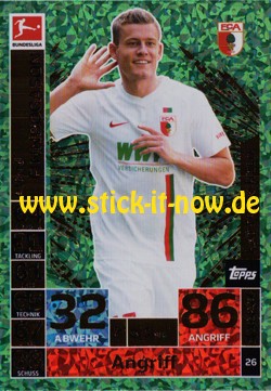 Topps Match Attax Bundesliga 18/19 - Nr. 26 (Hattrick-Held)