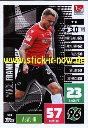 Topps Match Attax Bundesliga 2020/21 "Extra" - Nr. 553