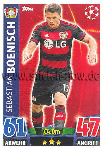 Champions League - Match Attax 15/16 - Nr. 203