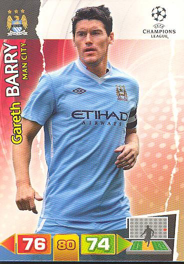 Gerath Barry - Panini Adrenalyn XL CL 11/12 - Manchester City